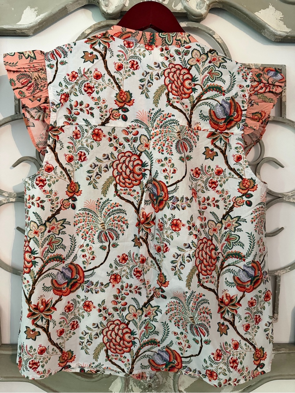 [NWT] Sonmer Victoria Blouse Pink Size Large - Picture 3 of 9
